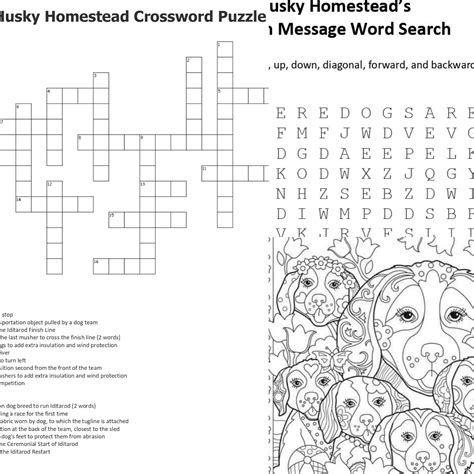Hidden message word finds printable.  Husky Homestead&rsquo;s Hidden Message Word Search Find the l...