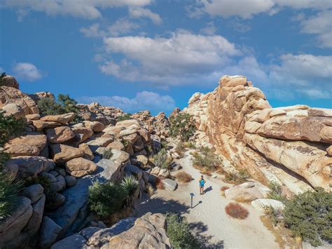 Hidden valley trail. Hidden Valley is one of the most popular hikes on this list. Expect lots of people on this trail and getting a parking spot midday can be challenging. Hidden Valley is one of the most picturesque areas of Joshua Tree National Park. This small valley is located in … 