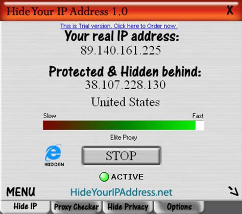 Hide my ip address. 2. Use a proxy server to hide your IP address (risky) Proxy servers are the less-competent relatives of VPNs. Like a VPN server, a proxy server sits between your device and the rest of the Internet. The proxy server removes your IP address from messages and attaches its own so that your IP address isn’t exposed. 