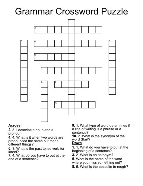 Hidebound grammarian - 1 answer Crossword Clues