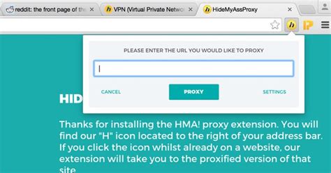 Hidemyass Proxy Chrome Extension