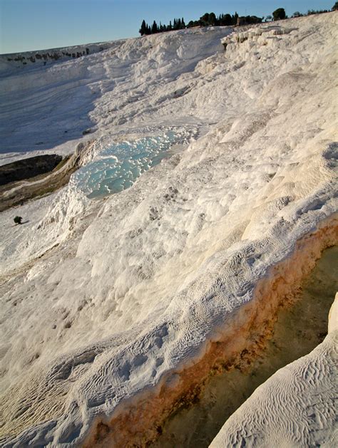 Hierapolis, Cleopatra’s Pool, and the Calcium Travertines of Pamukkale ...