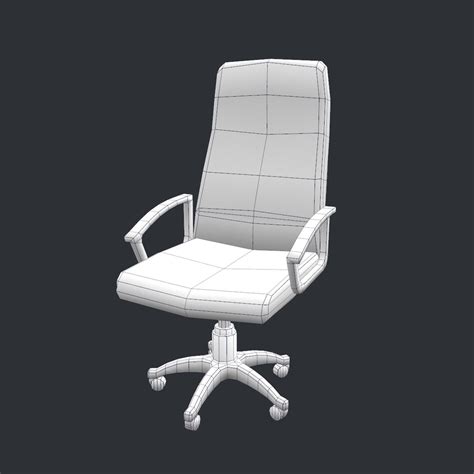 High Backed Chair 3D Models for Download TurboSquid