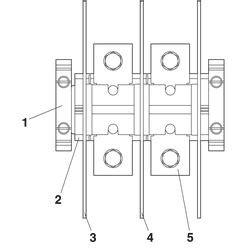 High Current Connectors - RBO 6/WA50 - 2130212 Phoenix Contact