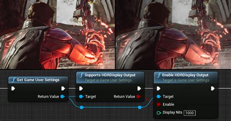 High Dynamic Range Display Output Unreal Engine Documentation