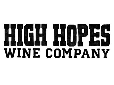 High Hopes Wine Company Honey Rogue Design