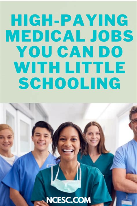 High Paying Medical Jobs with Little Schooling - ScholarsArena