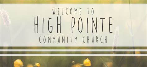 High Pointe Community Church, 11803 101st Ave E, Ste …