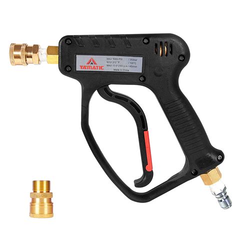 High Pressure Washer Gun 1/4"Quick Connect Power Spray Rod …