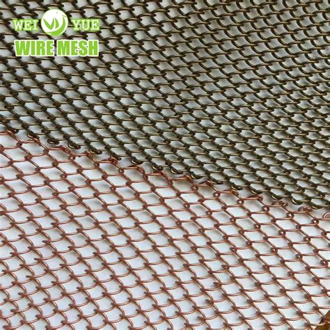 High Quality Copper Wire 1.2mm Chainmail Metal Ring Mesh for …