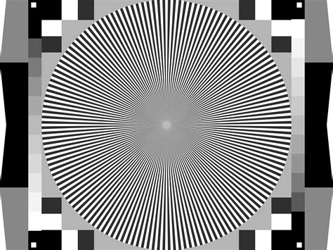 High Resolution Test Patterns