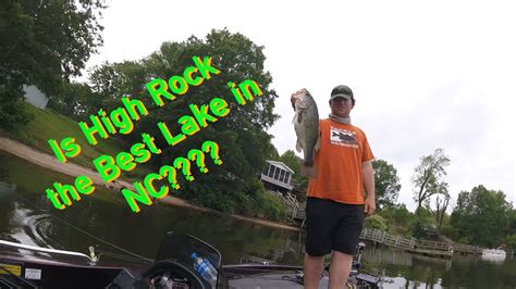 High Rock Lake Bass Fishing is Incredible - YouTube