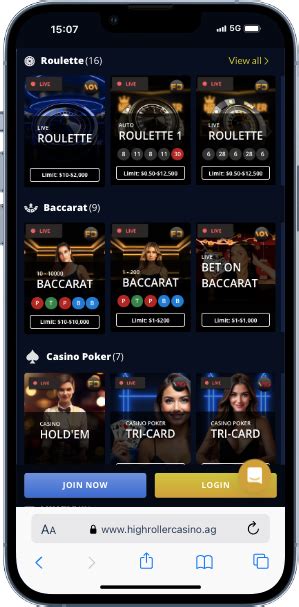 High Roller casino Australia VIP experience