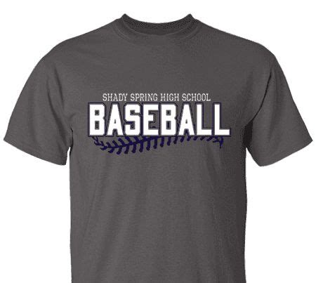 High School Baseball T-Shirts Redbubble