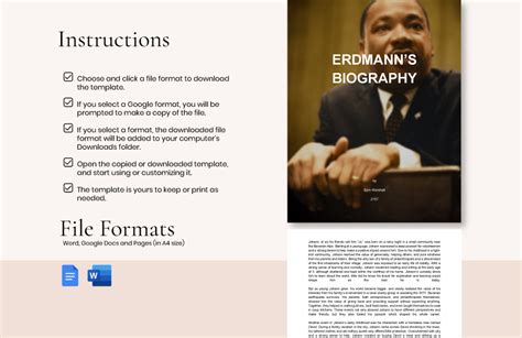 High School Biography Examples That Really Inspire | WOWESSAYS&trade;