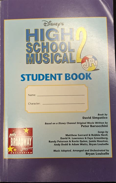 High School Musical Jr. Script