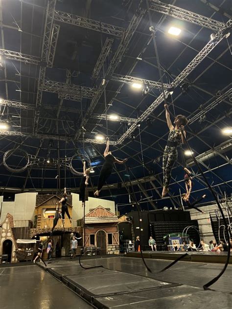High above the ground, young performers in Circus Juventas’s ‘Excalibur’ discover inner and outer strength