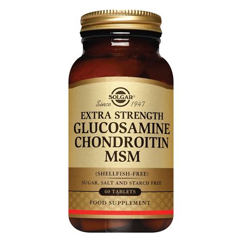 High dose msm.  Glucosamine is derived from shellfish in many products...