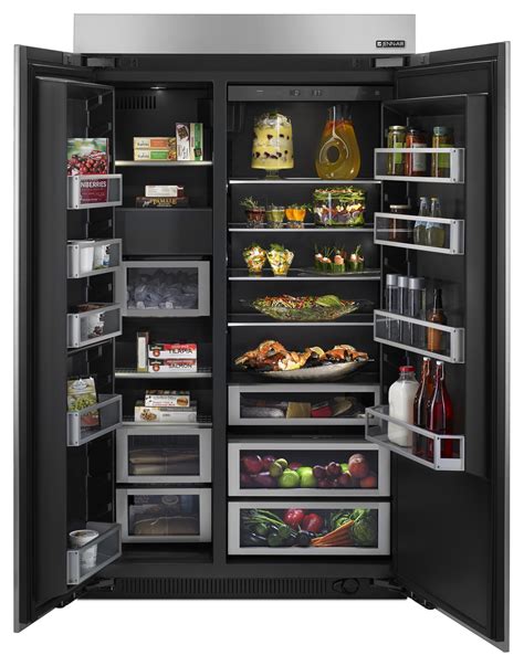 High end refrigerator brands. The new electronic technology that manages and monitors the entire fridge operation process is simple to use. Fridge, fresh food compartment and drawer temperatures are shown on the digital display, together with date and time displayed by the Real-Time Clock system. The interactive Fhiaba Access™ menu allows the user to easily select the ... 