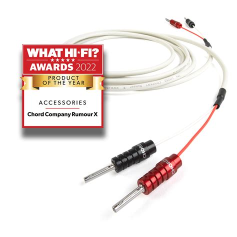High end speaker cables.  Chord Company RumourX.  Aug 10, 2025 · Discove...
