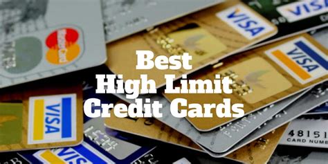 High limit credit cards. Credit cards allow for a greater degree of financial flexibility than debit cards, and can be a useful tool to build your credit history. There are even certain situations where a ... 