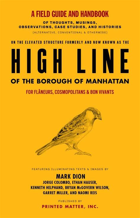High line a field guide and handbook a project by mark dion. - Algunos aspectos de la estructura económica de colombia..