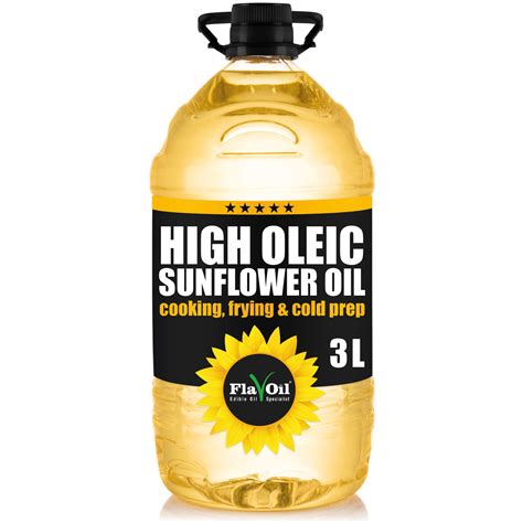 High oleic sunflower oil. Description. H-E-B Select Ingredients Sunflower Oil is a high oleic oil that is perfect for cooking at a higher heat. This versatile oil is both expeller pressed and gluten free. We take pride in our products and believe what we put IN is just as important as what we leave OUT. That's why our foodie experts carefully choose all ingredients that ... 