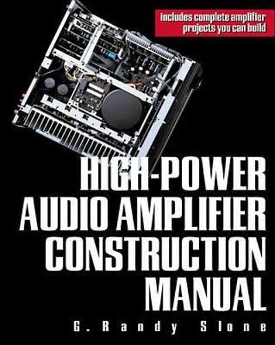 High power audio amplifier construction manual 2nd edition. - Peugeot diesel injection pump repair manual.