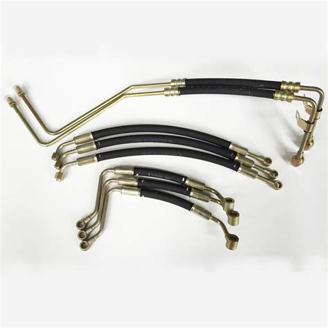 Power Steering Hoses and Lines, Power Steering Pressure Hoses, High-pressure, Steel/Rubber, Natural, Chevy, Oldsmobile, Pontiac, Each. Part Number: EDD-70230. 4.63 out of 5 stars. Estimated Ship Date: Tuesday 5/28/2024