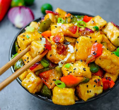 High protein tofu. Extra-Firm Tofu - Look for high-protein extra-firm tofu. This particular tofu does not need to be pressed. If you can only find water-packed tofu, make sure to thoroughly press out the water with a tofu … 
