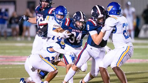 Louisiana high school football Week 7 schedule and scores - live and final. The Louisiana high school football season continues this week. Here is a live look at the Top 25 teams in the MaxPreps Computer Rankings and a link to the live MaxPreps scoreboard, which includes all teams statewide.. 