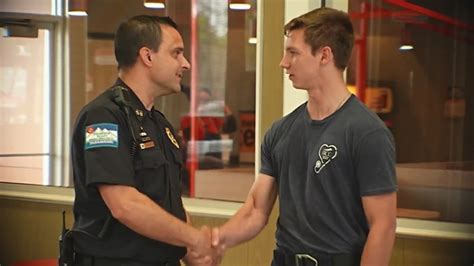 High schooler celebrated for saving a life in McDonald's