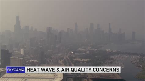 High temps, poor air quality making for unbearable combination around Chicago
