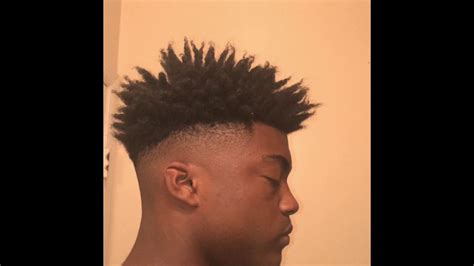 High top freeforms. A high taper fade tends to look best on guys with thicker hair, which has more natural weight and texture that can thrive while the sides remain sharp and more visibly defined by the taper down. Similarly, a high taper works really well with afro-textured hair because it allows the natural curl to stand out against the short, straight fade. 