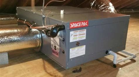 High velocity air conditioning. The HVAC unit conditions the air, then it is pumped throughout the ducts of the house. The primary difference is that in a SpacePak or Unico system, … 