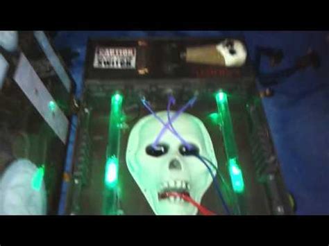 High voltage animated prop - YouTube