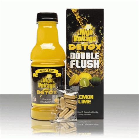 The High Voltage Double Flush Detox is an easy and eff