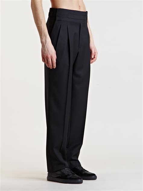 High waisted slacks mens. Dickies Signature Elastic Waist Scrubs Pant. $27 at Amazon $26 at Dickies $24 at Zappos. These are technically medical pants: you scrub in and save lives in these pants. But in all honesty, after ... 