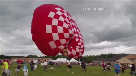 High winds in Lafayette force hot air balloon down, 2 injured in landing