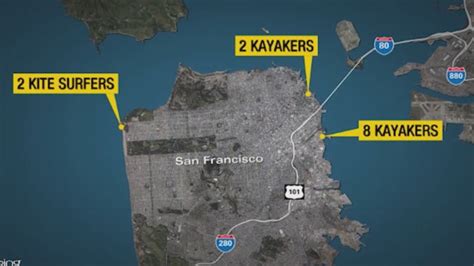 High winds lead to 12 water rescues in San Francisco