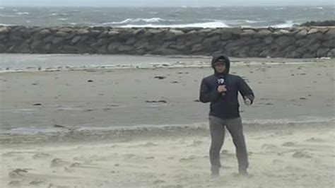 High winds whip Dennis as residents keep an eye on the coastline
