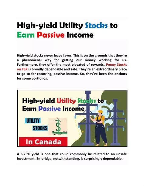 High yield utility stocks. Things To Know About High yield utility stocks. 