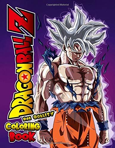 Full Download High Quality Dragon Ball Z Coloring Book 50 Resampled Coloring Pages By Mike Jones