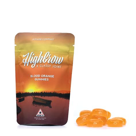 Highbrow Blood Orange Gummies