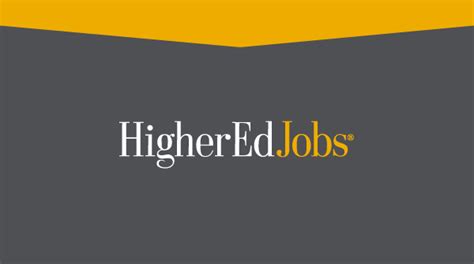 Targeted audience for every faculty, admin, and executive job in academe. . Highedjobs