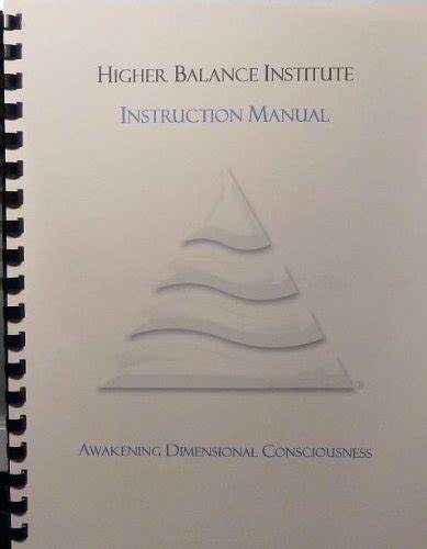 Higher balance institute awakening dimensional consciousness instruction manual. - Alberta basic security training participant manual.