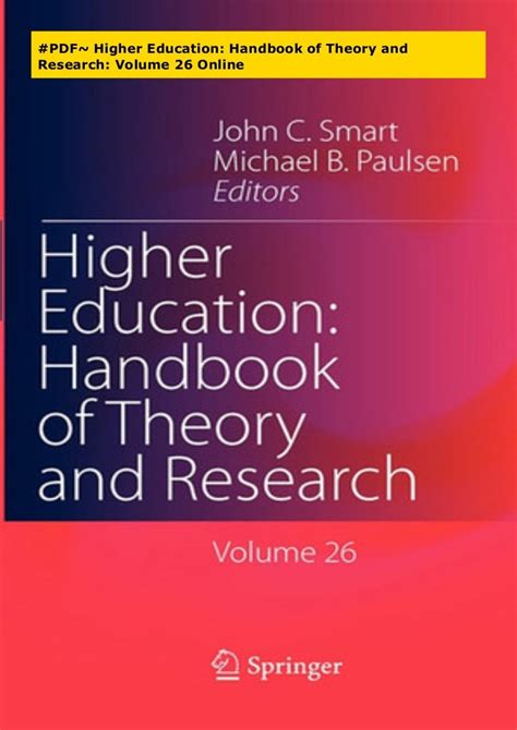 Higher education vol 26 handbook of theory and research 1st edition. - Inorganic chemistry solution manual miessler 4th edition.