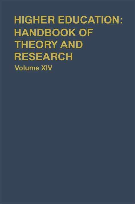 Higher education vol v handbook of theory and research 1st edition. - Undersogelse og afprovning af den tredimensionale \.