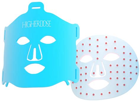 HigherDOSE Red Light Therapy Face Mask - amazon.com