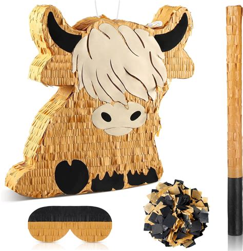 Highland Cow Pinata - Etsy Canada